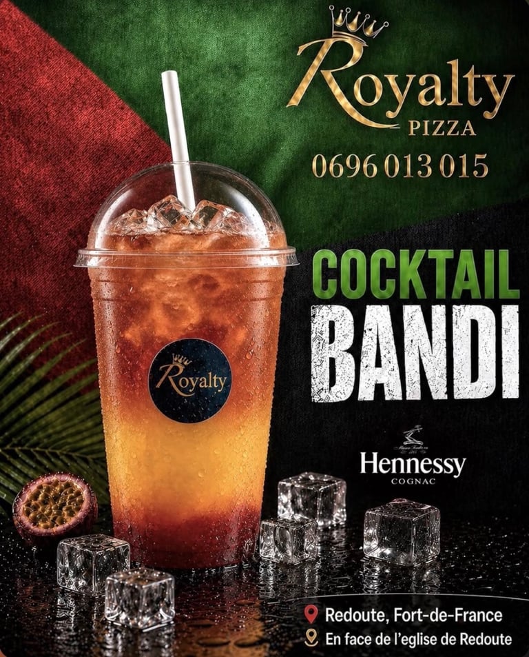 Cocktail Bandi, Netflix, Royalty Pizza, Fort de France, Martinique
