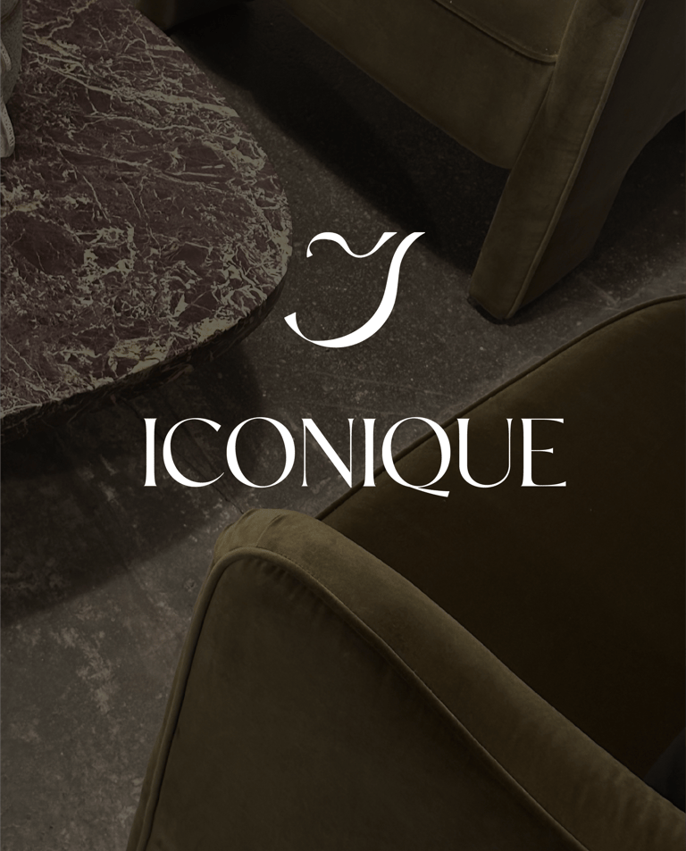 Logo principal pour Iconique, boutique d'ameublement de luxe à La Baule