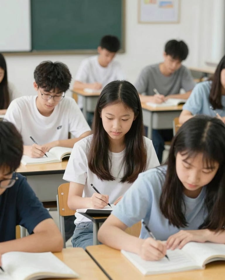 A professional coach guiding a diverse group through an interactive digital skills workshop.