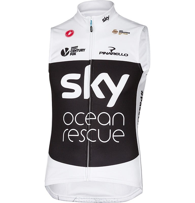 Team Sky Cycling Gilet