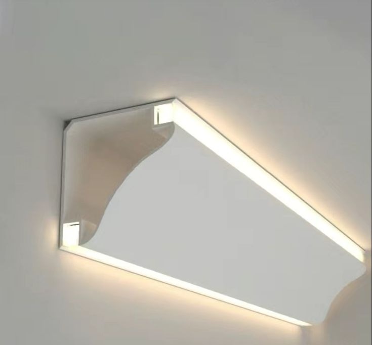 Sleek LED profile lighting for seamless interior wall and ceiling design