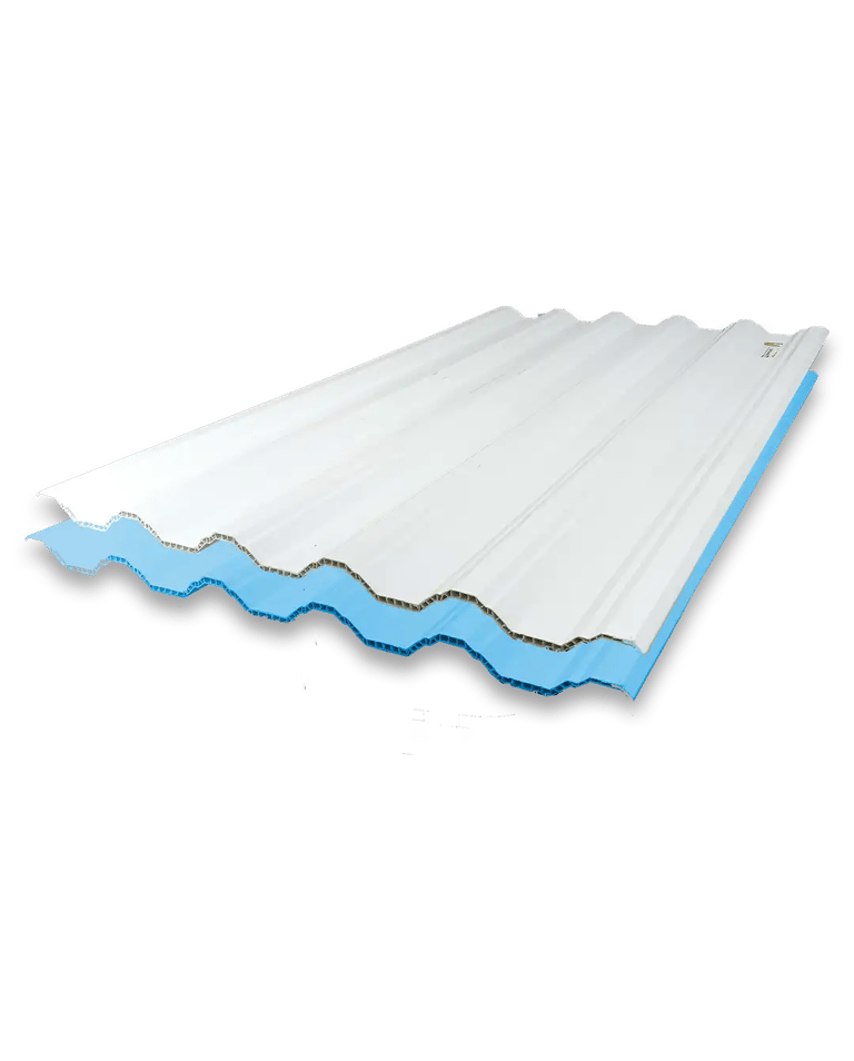 atap upvc dobel layer grametindo, atap upvc, upvc dobel layer, atap upvc alderon, upvc alderon