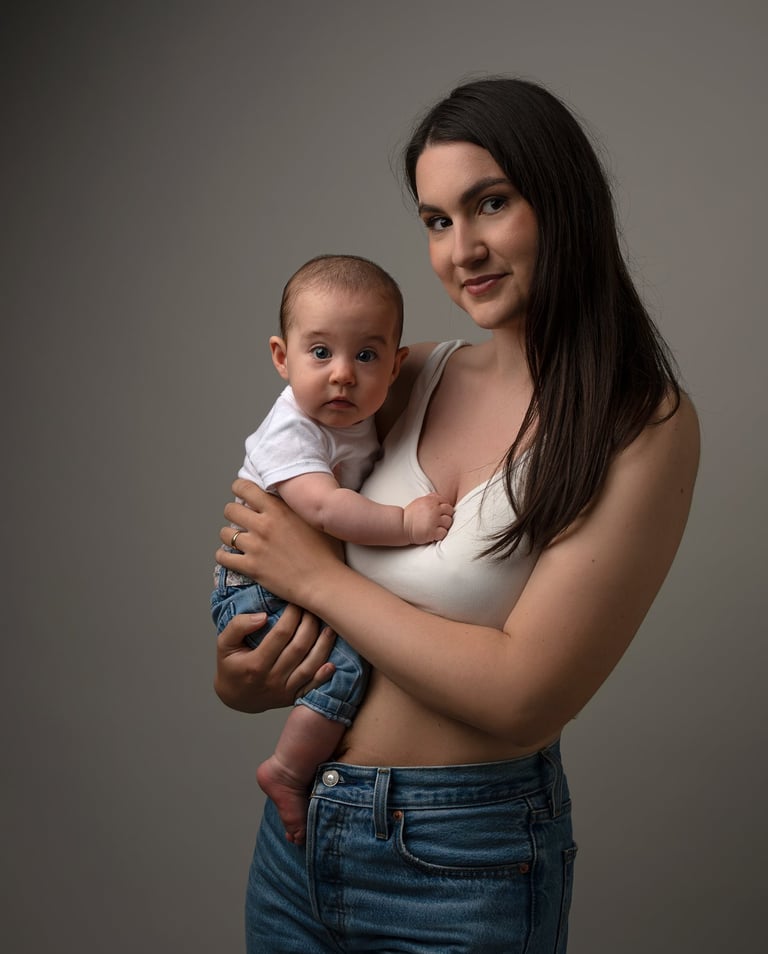 séance maman et bébé studio Toulouse