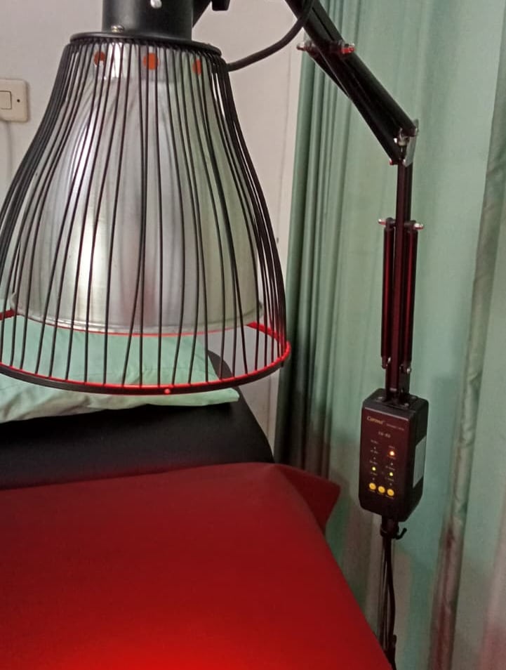 infrared fisioterapi sinar hangat recovery stroke