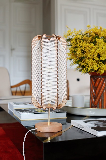 lampe sur pied fait main en France par Lafablicght