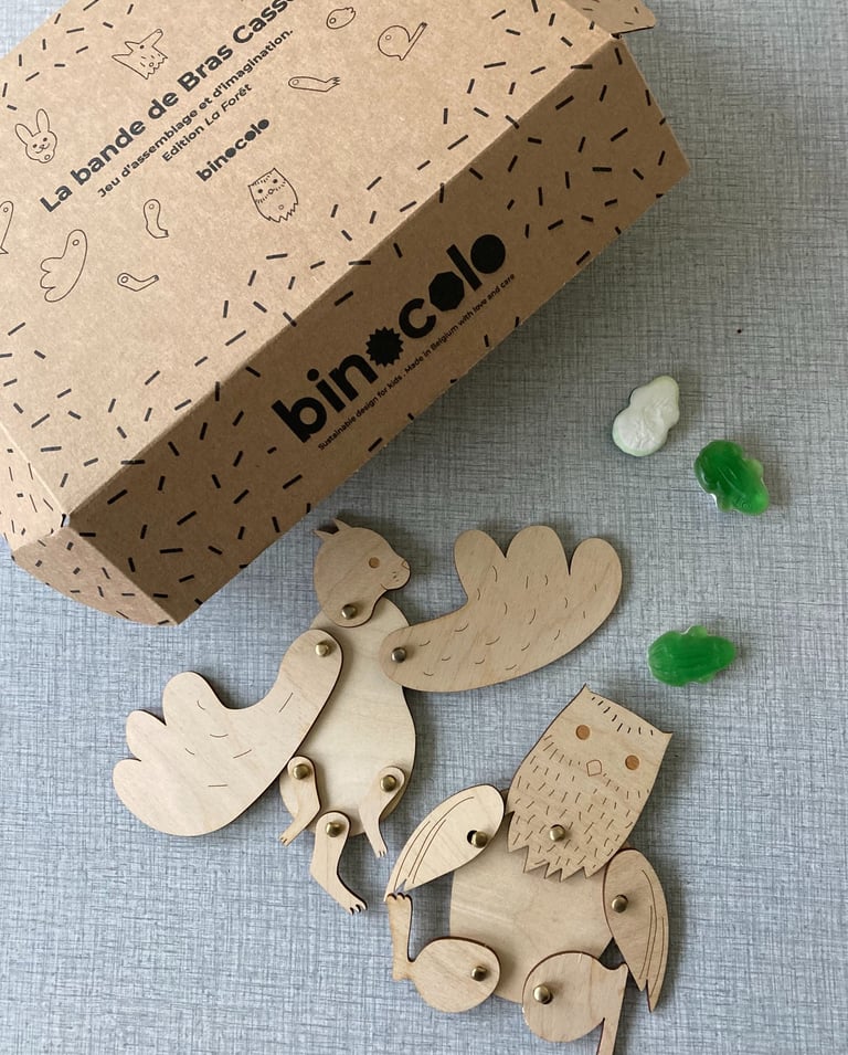 jeu pantins en bois pour enfants bruxelles