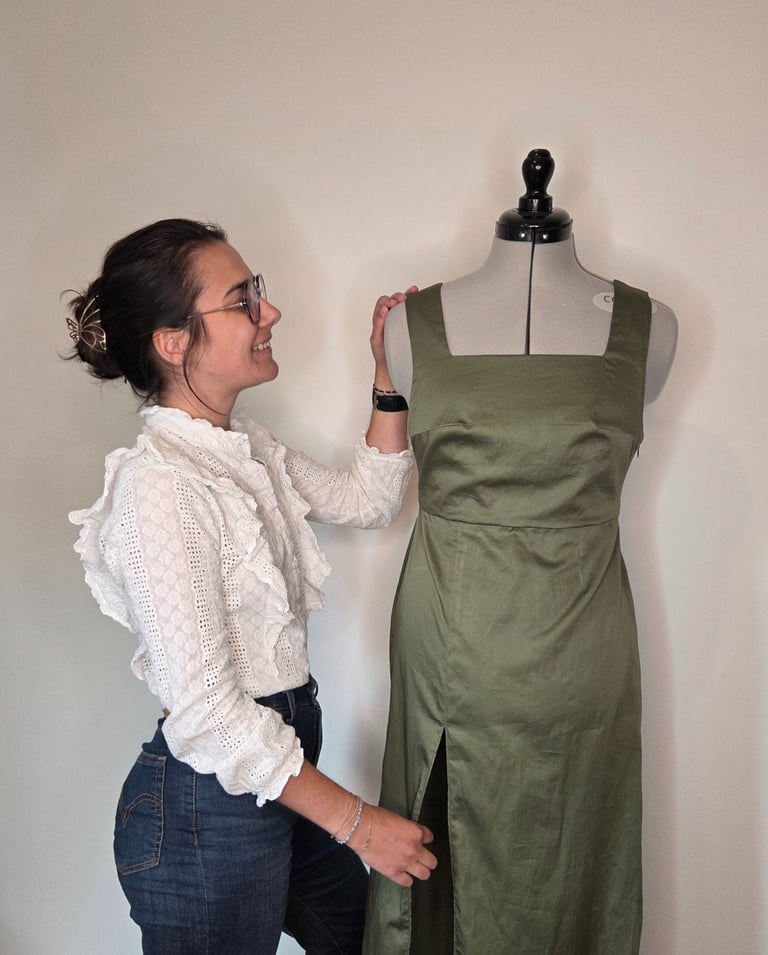 créatrice tenue sur-mesure