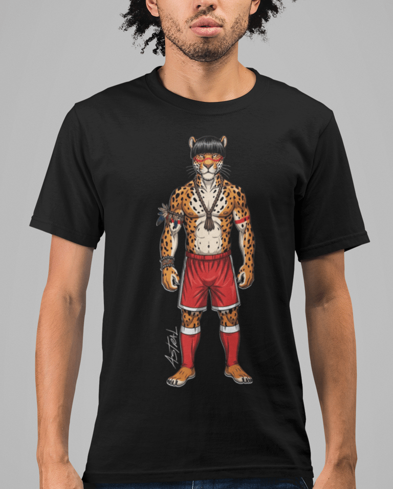 camiseta preta Xavante