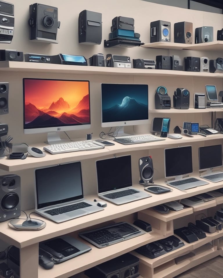 Cozy home goods like cushions and decor arranged invitingly on shelves.