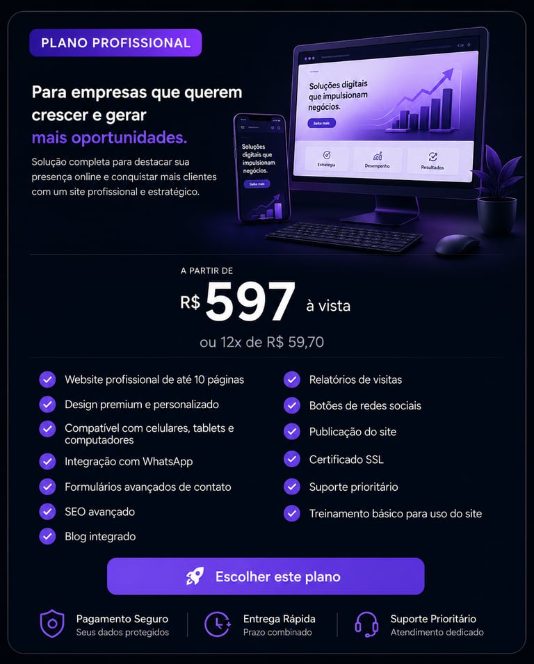 Loja virtual responsiva