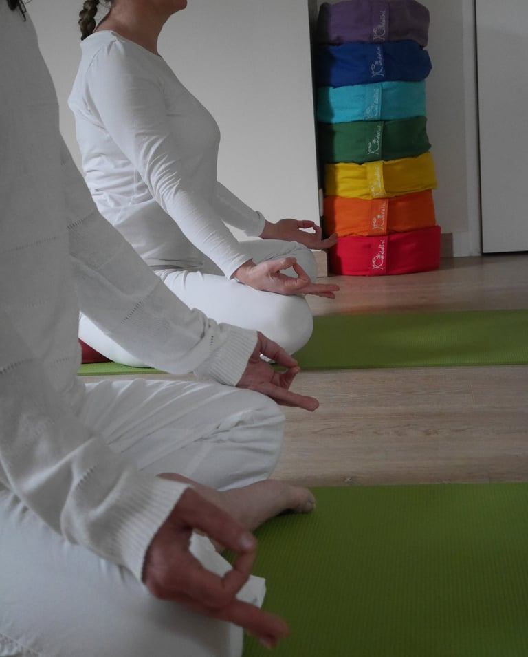 Médiation de kundalini yoga salle de Fontenilles