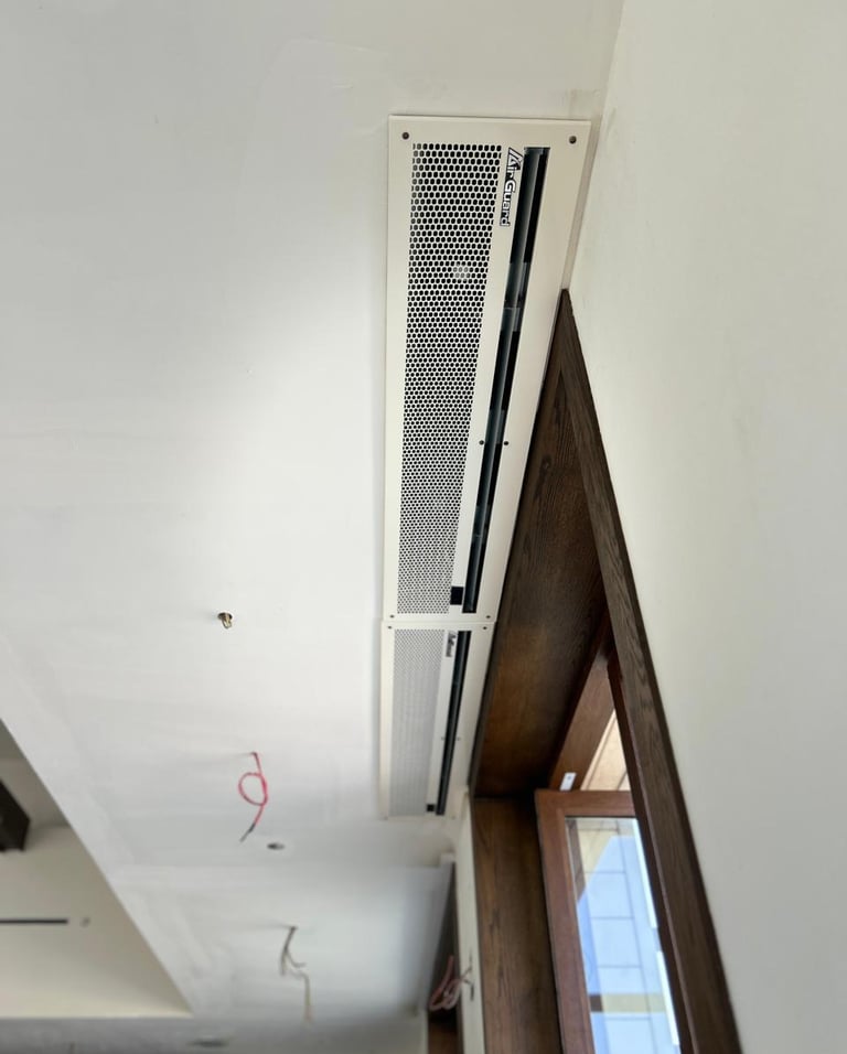 Recessed Air Curtain
