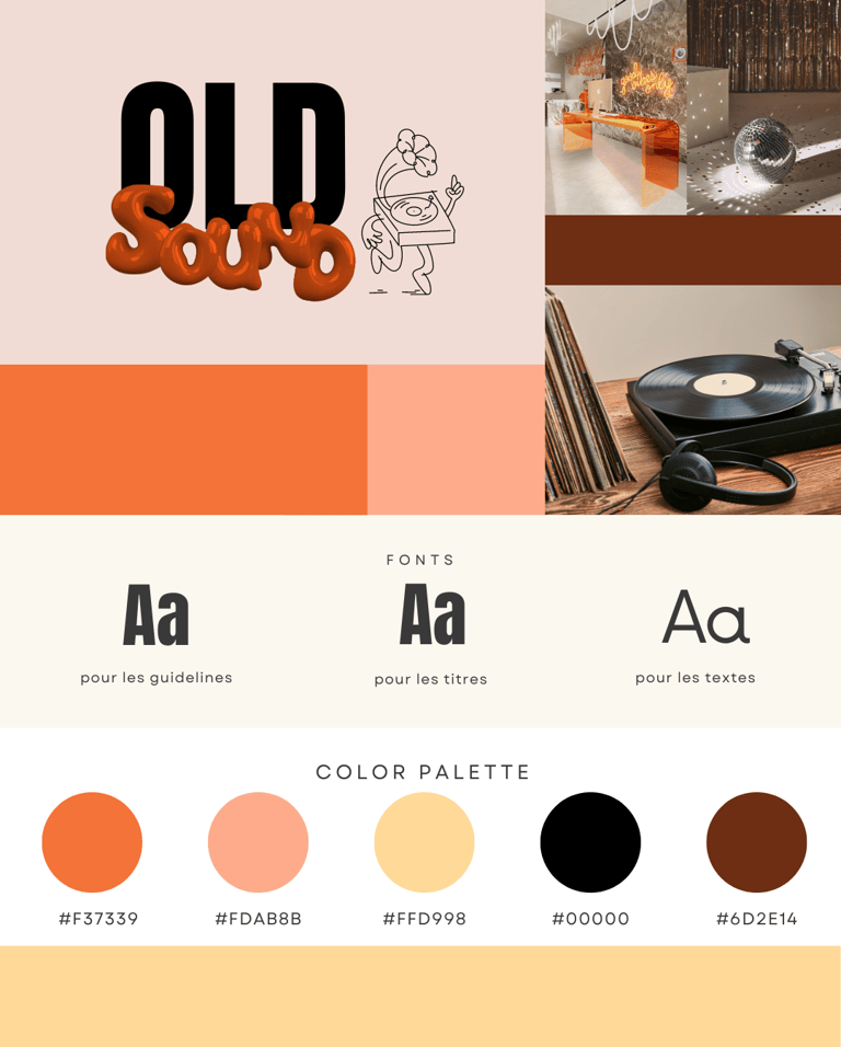 STUDIO GLAS - agencement & branding - projet old sound branding