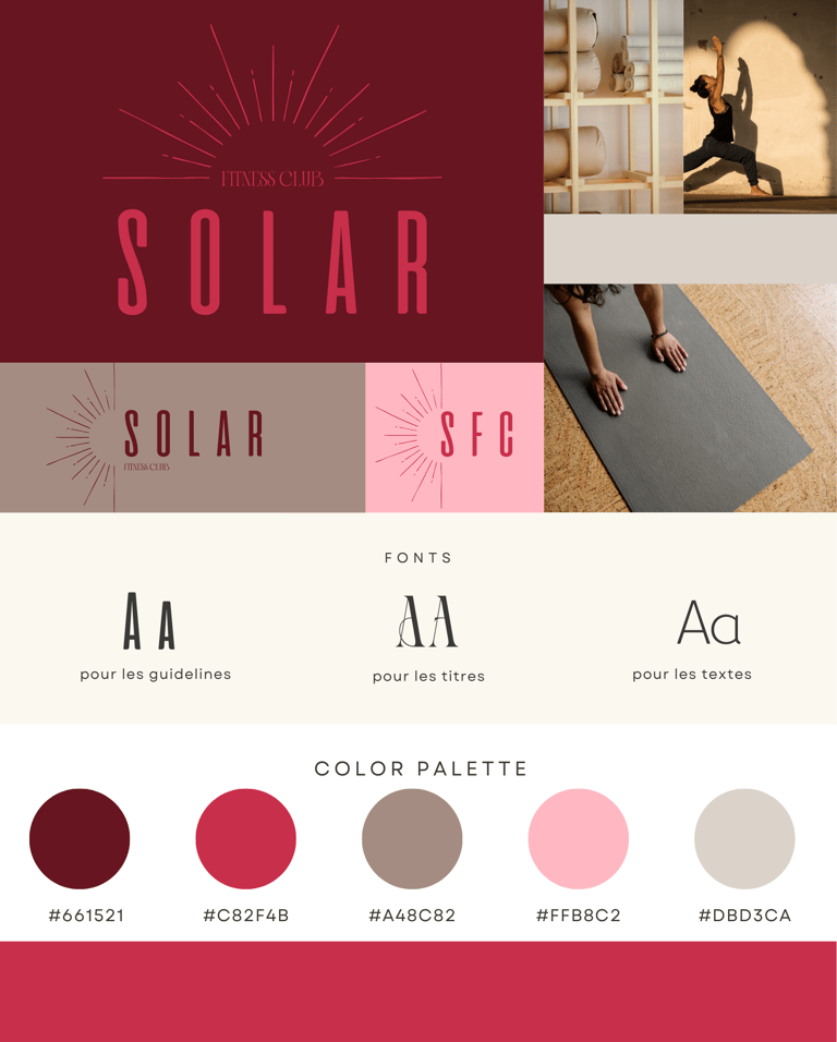 STUDIO GLAS - agencement & branding - projet Solar