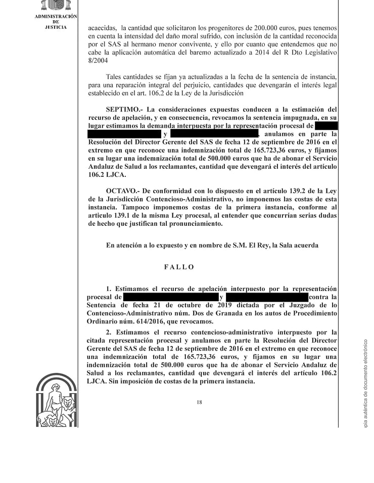 negligencia médica en el parto