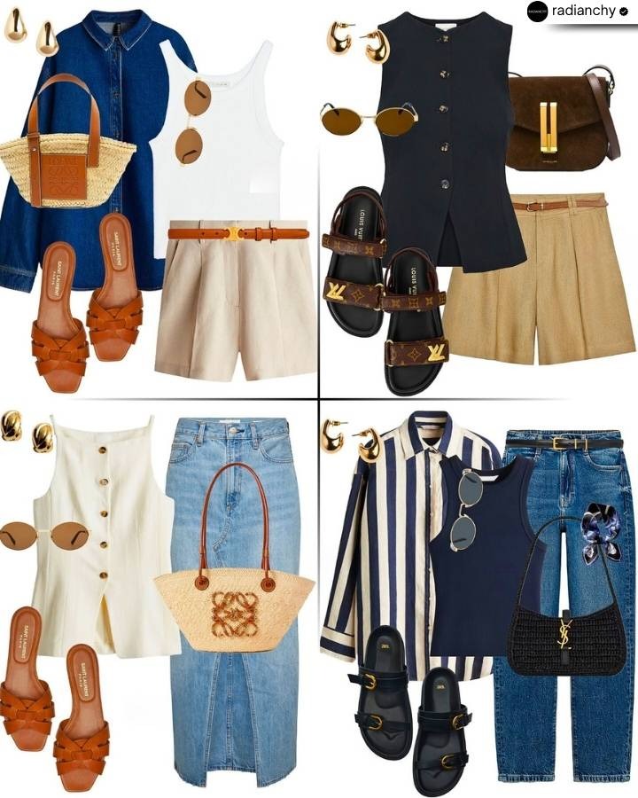 💁♀️ Outfit Ideas – Classy & Elegant Looks to Wear All Season Long ✨ #outfitinspiration #summervibe
