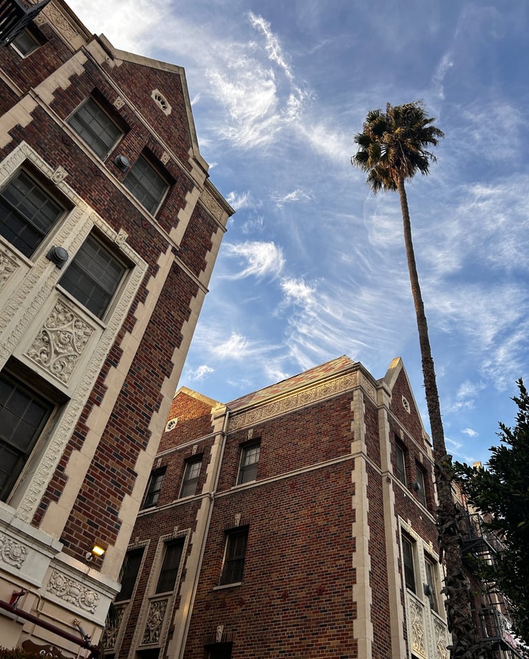 Los Angeles Historic building 90036 I Am One Tarot
