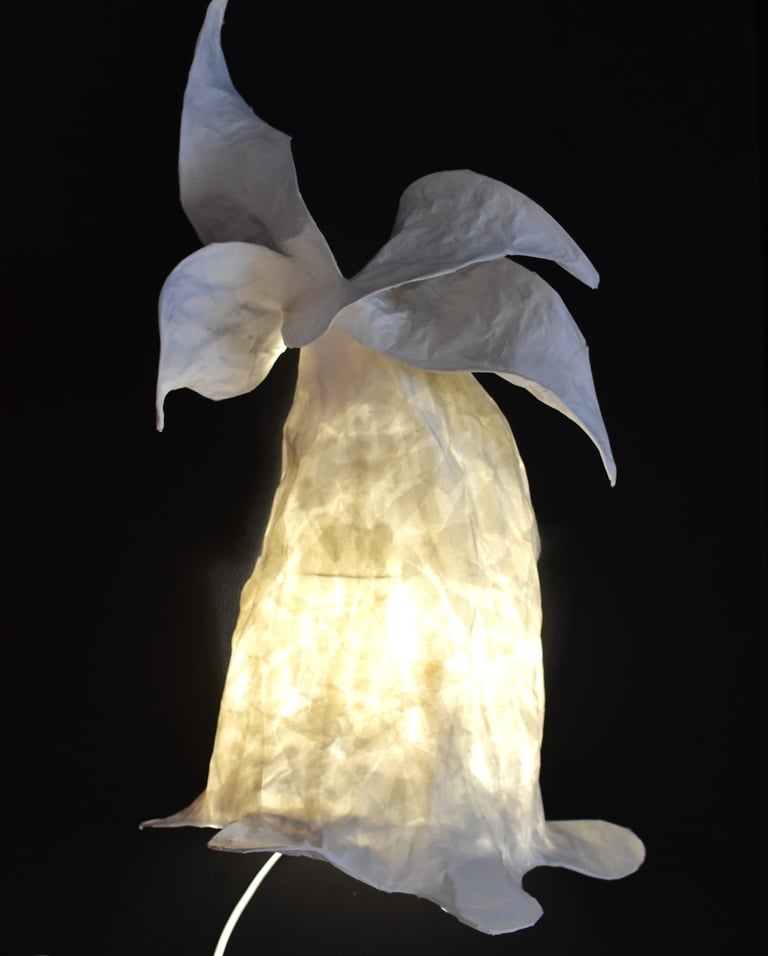 wall narcisse paper sculpture