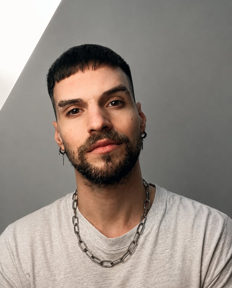 Portrait of performance maker Telmo Branco