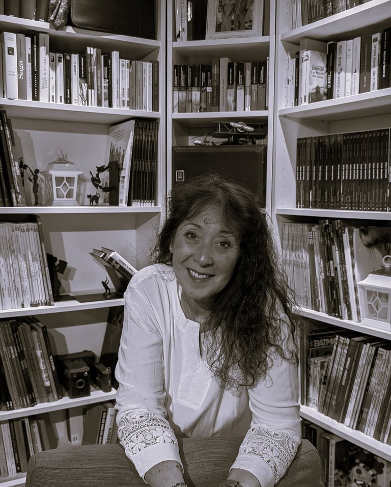 Marie Larmarange autrice de comédies romantiques et de nouvelles humoristiques