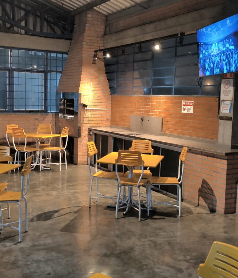 Espaço gourmet para aniversários e confraternizações em Caxias do Sul.