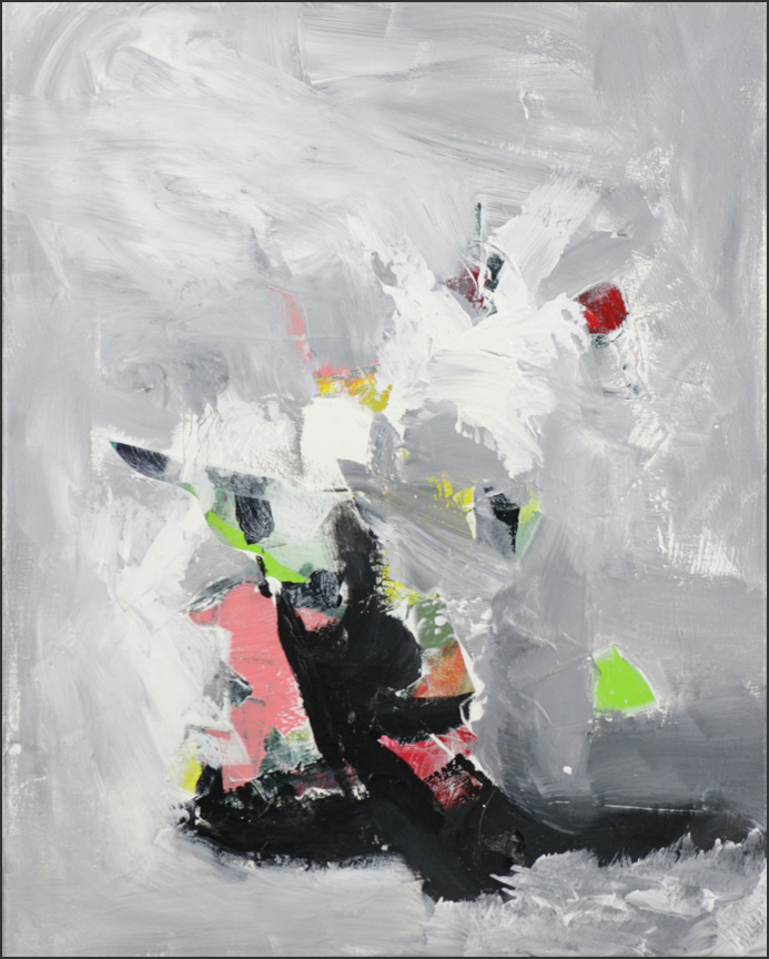 An intuitifve abstract painting