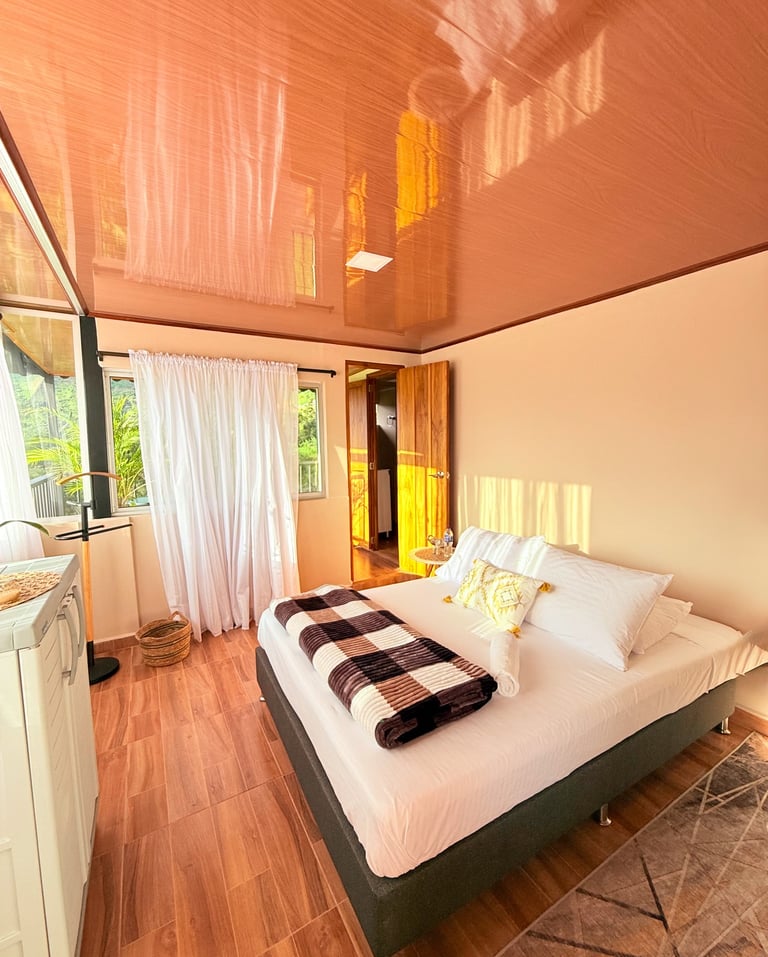 Habitación doble con vista a las montañas