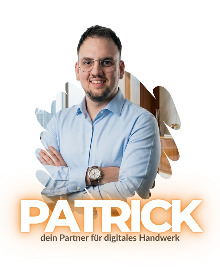 Patrick Mock. Dein Partner für digitales Handwerk.