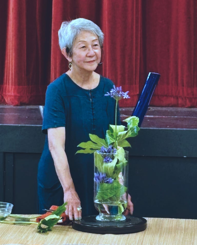 Irene Moore - Sogetsu Ikebana School