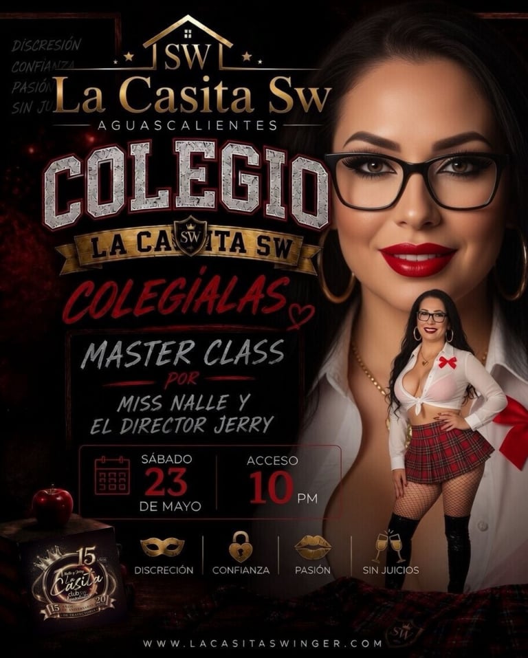 noche de colegialas evento sw