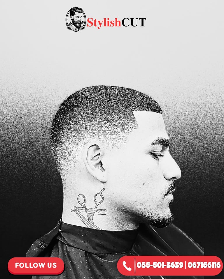Textured crop haircut for men at StylishCut Salon – sharp, fresh, and perfectly styled.