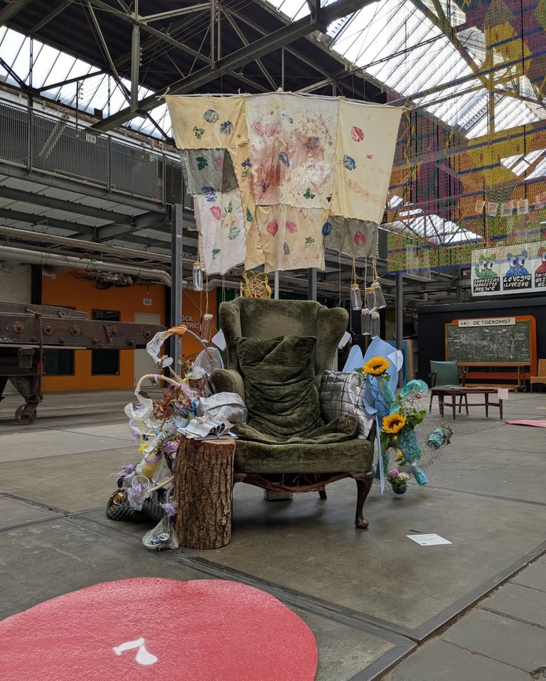 Land Ho! Waves of change - Gabriele Bonomi installation