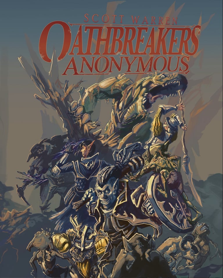oathbreakers anonymous cover, art by scott warren