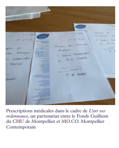 exemple d'ordonnance médicale d'art-thérapie