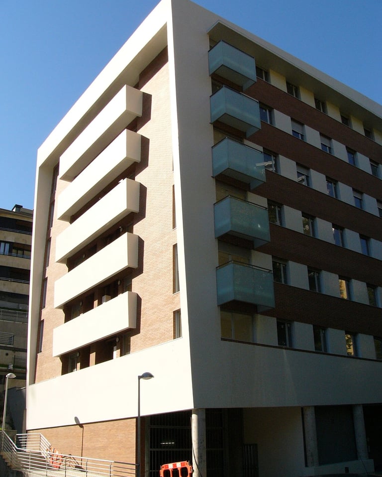 viviendas contadores GURBAIN arquitectura