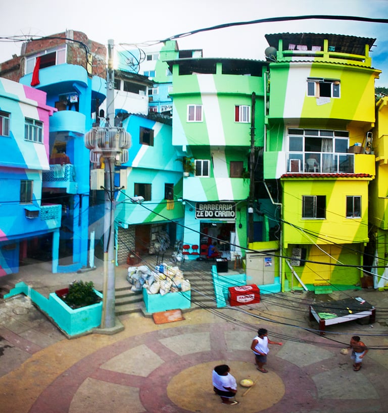 Projeto Favela Painting no Rio de Janeiro
