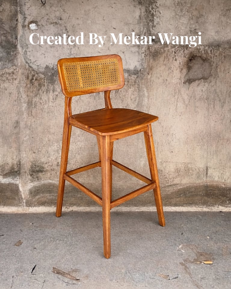 wooden rattan furniture Indonesia