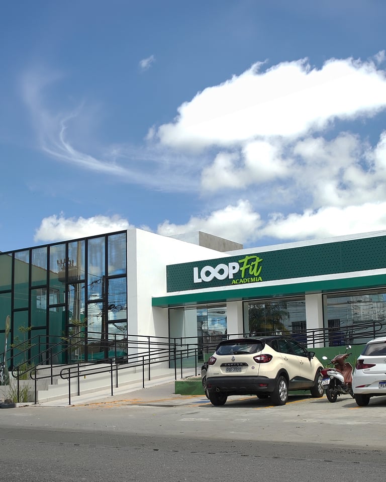 Fachada da LoopFit Academia unidade Cruz das Armas
