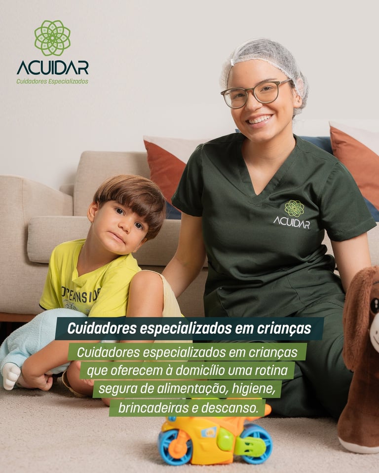 Cuidadores para crianças e adolescentes