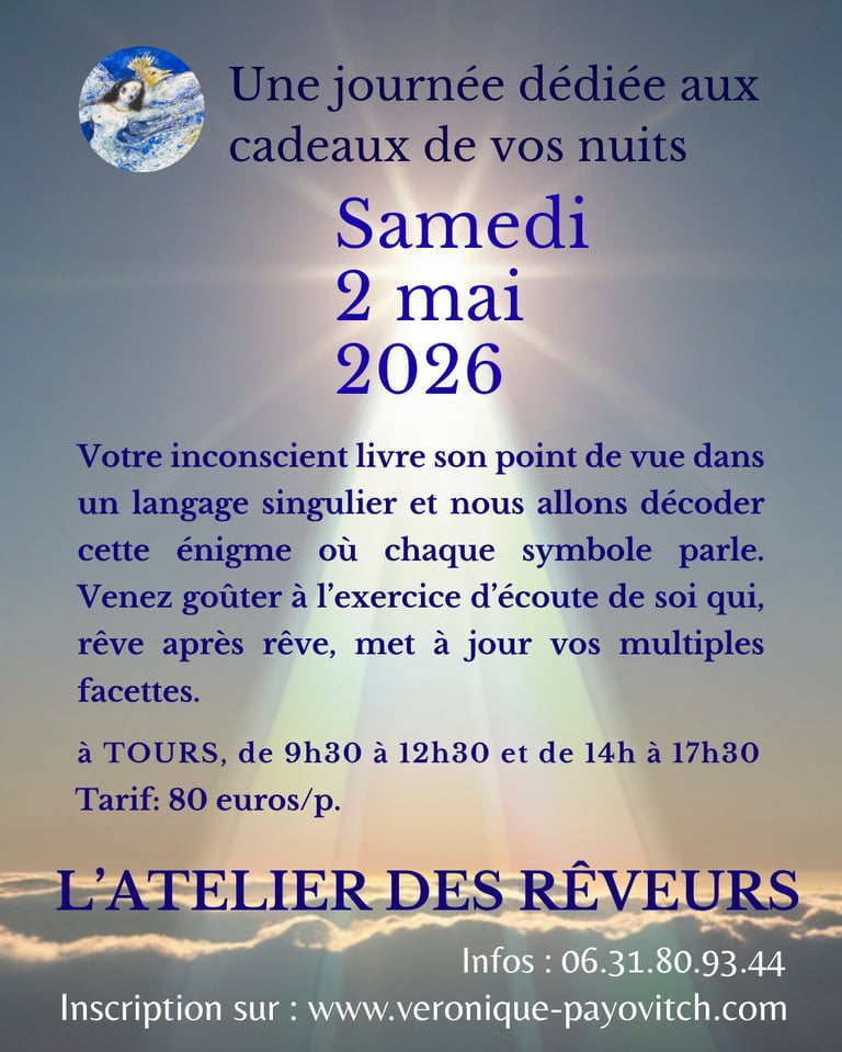 Atelier des reveurs du 2 mai 2026 a Tours