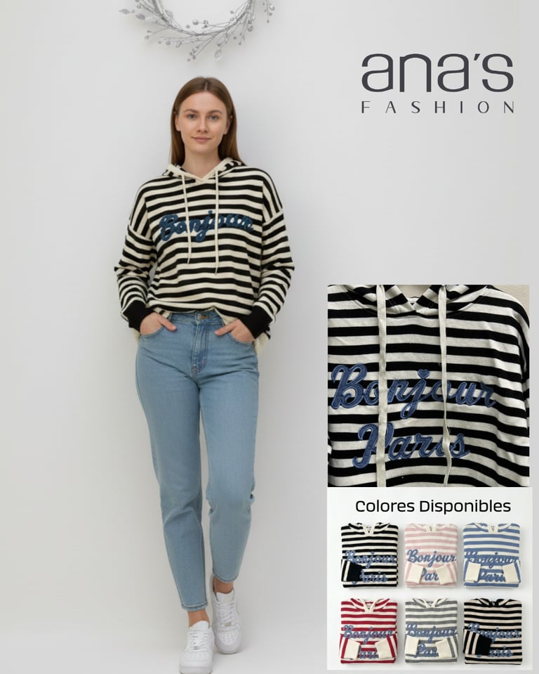 Sudadera de punto París 