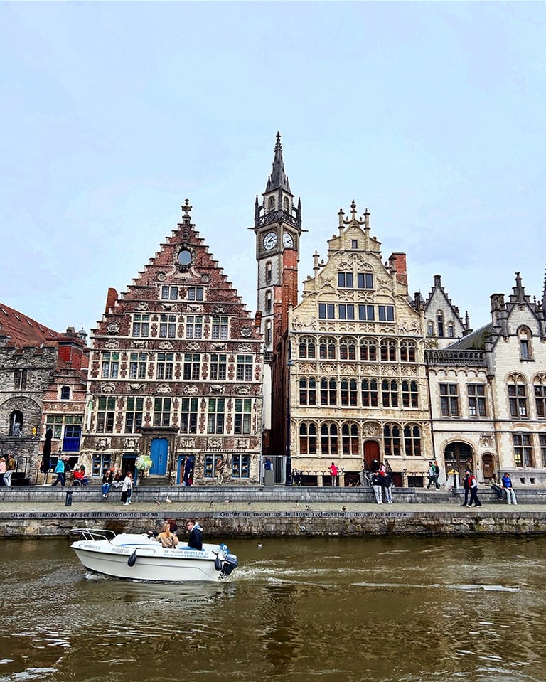 Quai de Graslei à Gand
