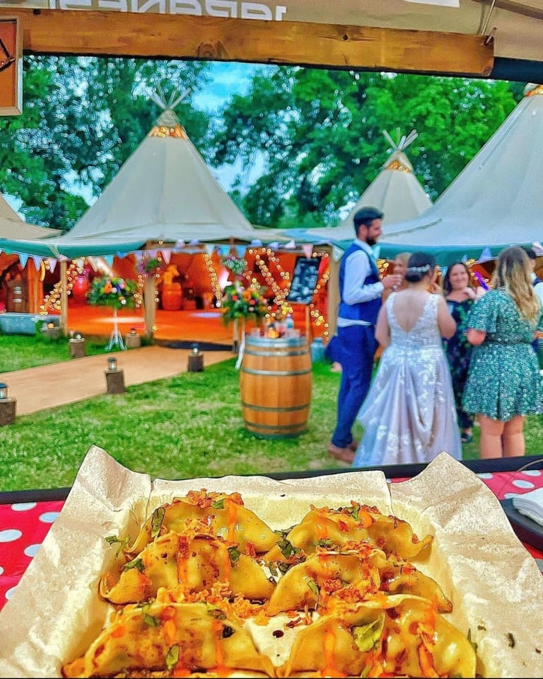 Gyoza Gyoza Wedding Food Supplier Shropshire | Han & Stu Music Duo Blog