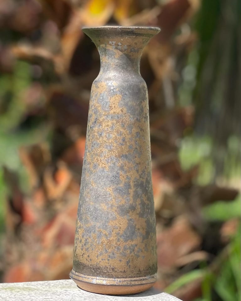 Soliflore - émail bronze