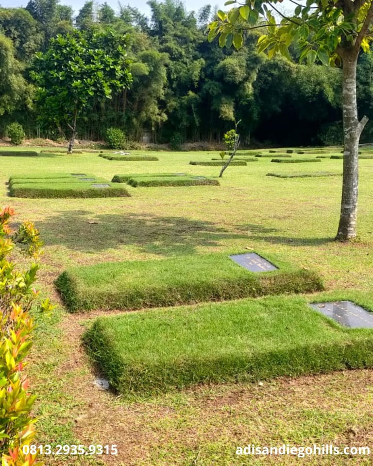 San Diego Hills Memorial Park Pemakaman Tipe Single Burial