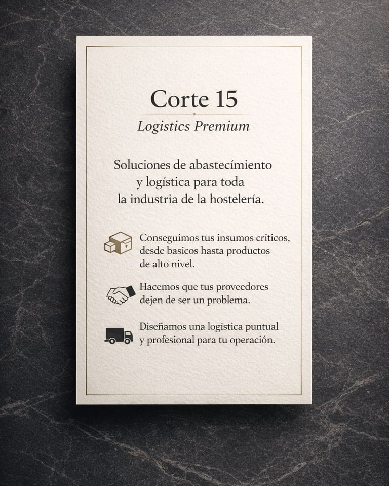 Abastecimiento y logística gastronómica para restaurantes hoteles chefs y parrilleros en León Gto