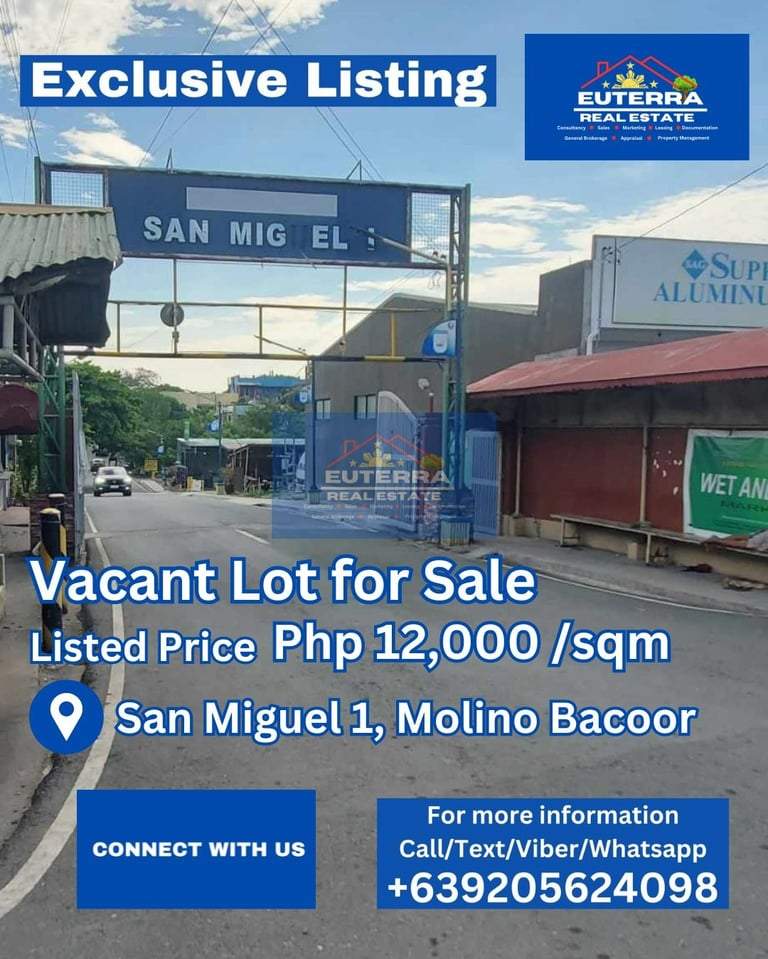 Vacant lot for sale Cavite