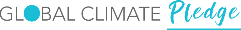 Global climate pledge logo