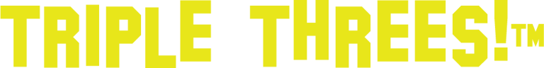 Triple Threes! Brand Logo