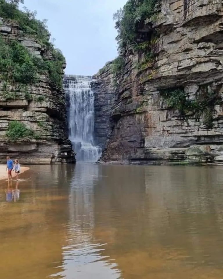 Mnyameni Falls White sandy beaches